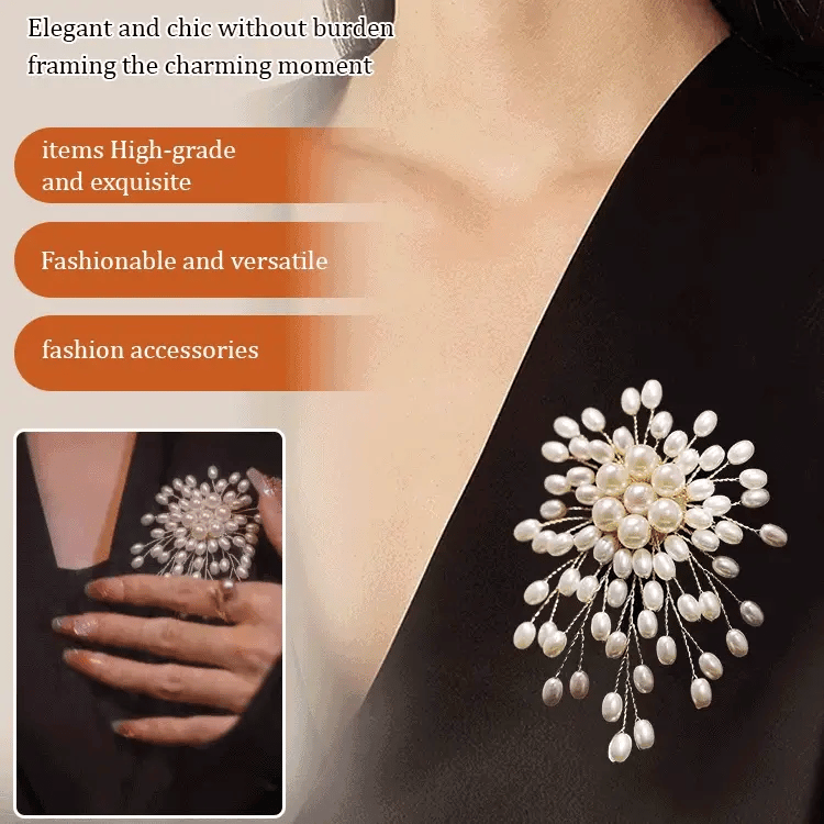 Elegância Redefinida: O Broche de Pérolas Essencial para Cada Mulher Sofisticada! ✨