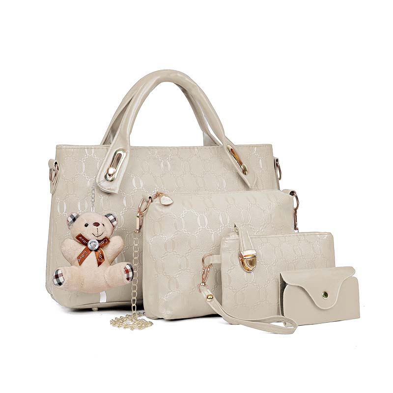 Women's Versatile 4-Piece Handbag Set