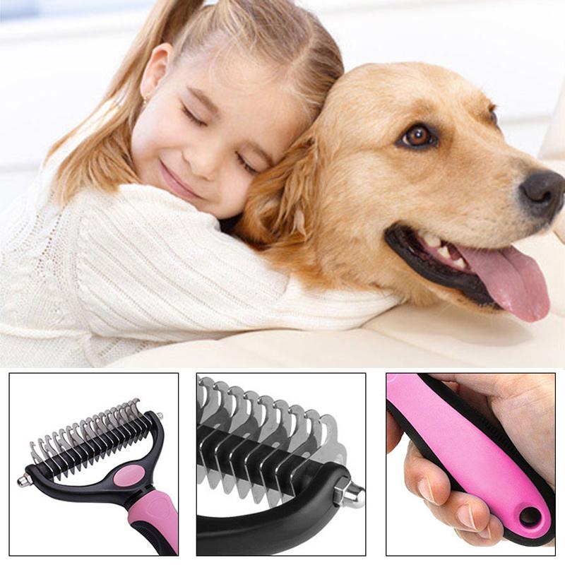 🎁Liquidação 50% DE DESCONTO⏳Ferramenta Profissional de Remoção de Pelos para Cães e Gatos