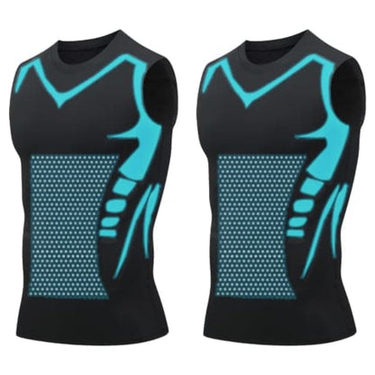 🥳PROMOÇÃO IMPERDÍVEL DE 2026🥳💞MAIS DE 50 MIL VENDIDOS!🛡️💎 50% DE DESCONTO! Colete Modelador Iônico – Compressão refrescante, suaviza a barriga e os flancos. Invisível sob as camisetas.💪✨