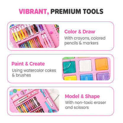 🏆Grande promoção com 50% de desconto⚡Conjunto luxuoso de criatividade artística 6 em 1🎁O melhor presente para crianças