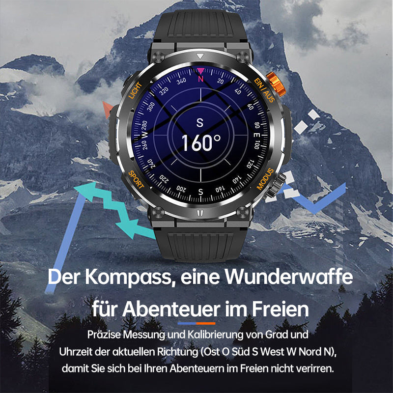 ⌚ Smartwatch desportivo e para atividades ao ar livre à prova de água 🔥 Envio gratuito ✈️ Último dia!!!