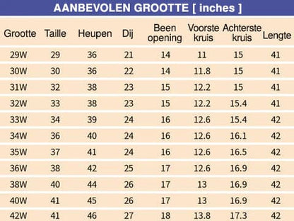 Klassieke herenbroek met hoge stretch