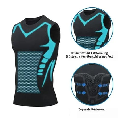 🥳PROMOÇÃO IMPERDÍVEL DE 2026🥳💞MAIS DE 50 MIL VENDIDOS!🛡️💎 50% DE DESCONTO! Colete Modelador Iônico – Compressão refrescante, suaviza a barriga e os flancos. Invisível sob as camisetas.💪✨