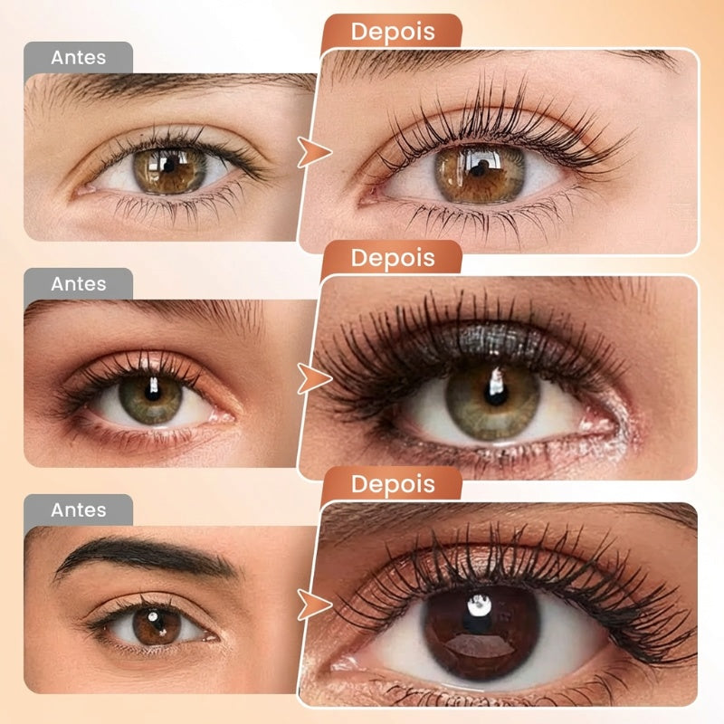 🥳PROMOÇÃO QUENTE DE 2026🥳💞Mais de 50 mil unidades vendidas!👁️✨ Cílios lindos o dia todo, à prova de manchas! Rímel à prova d'água com fibras para um volume natural. 💖💃
