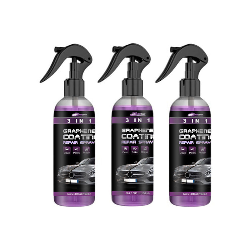 Nieuwjaarsuitverkoop- 3-IN-1 Snelle autocoating spray met hoge bescherming