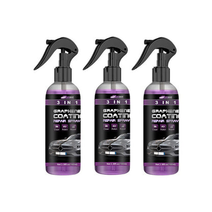 Nieuwjaarsuitverkoop- 3-IN-1 Snelle autocoating spray met hoge bescherming