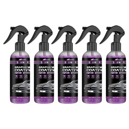 Nieuwjaarsuitverkoop- 3-IN-1 Snelle autocoating spray met hoge bescherming