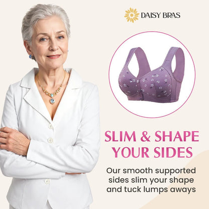 🌹Buy 1 Get 2 Free🌹LAST DAY SALE 49% OFF - Comfortable & Convenient Front Button Bra