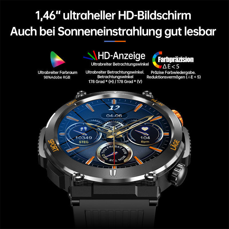 ⌚ Smartwatch desportivo e para atividades ao ar livre à prova de água 🔥 Envio gratuito ✈️ Último dia!!!