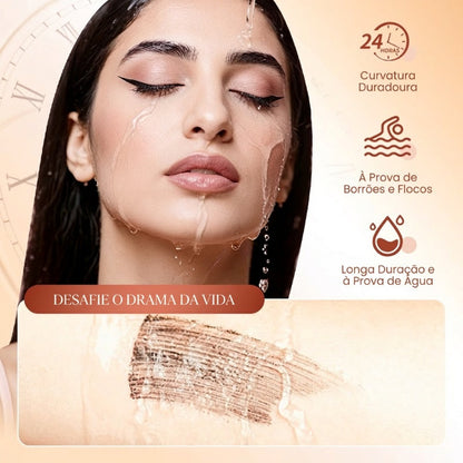 🥳PROMOÇÃO QUENTE DE 2026🥳💞Mais de 50 mil unidades vendidas!👁️✨ Cílios lindos o dia todo, à prova de manchas! Rímel à prova d'água com fibras para um volume natural. 💖💃