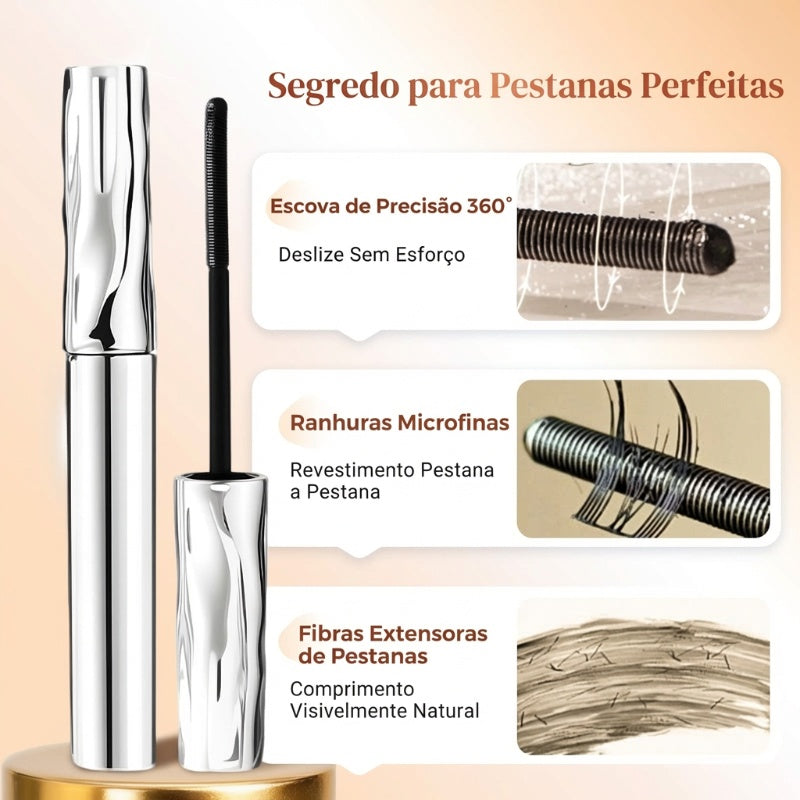 🥳PROMOÇÃO QUENTE DE 2026🥳💞Mais de 50 mil unidades vendidas!👁️✨ Cílios lindos o dia todo, à prova de manchas! Rímel à prova d'água com fibras para um volume natural. 💖💃