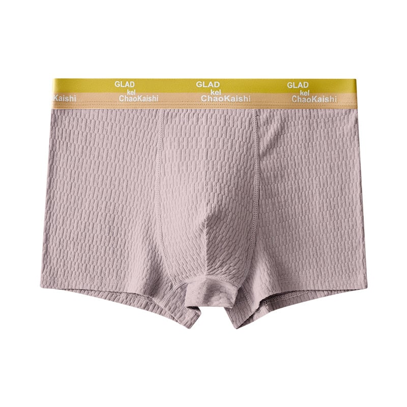 🎉Cuecas Boxer de Algodão para Homem com Bolhas, Antibacterianas, Respiráveis e Absorventes de Suor