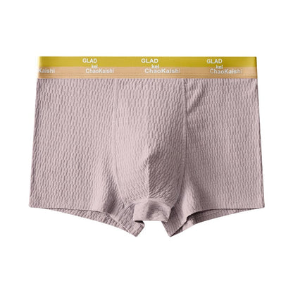 🎉Cuecas Boxer de Algodão para Homem com Bolhas, Antibacterianas, Respiráveis e Absorventes de Suor