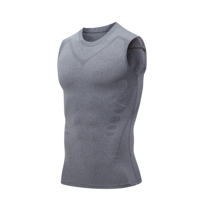 🥳PROMOÇÃO IMPERDÍVEL DE 2026🥳💞MAIS DE 50 MIL VENDIDOS!🛡️💎 50% DE DESCONTO! Colete Modelador Iônico – Compressão refrescante, suaviza a barriga e os flancos. Invisível sob as camisetas.💪✨