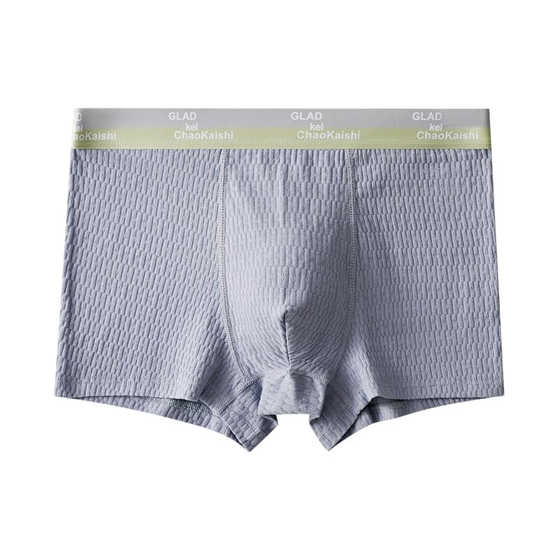 🎉Cuecas Boxer de Algodão para Homem com Bolhas, Antibacterianas, Respiráveis e Absorventes de Suor