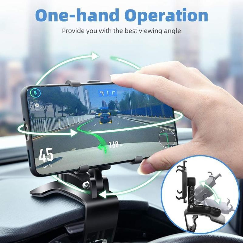 🔥PROMOÇÃO LIMITADA!!! 🔥Suporte para telefone para carro com painel de rotação de 360 graus🚗