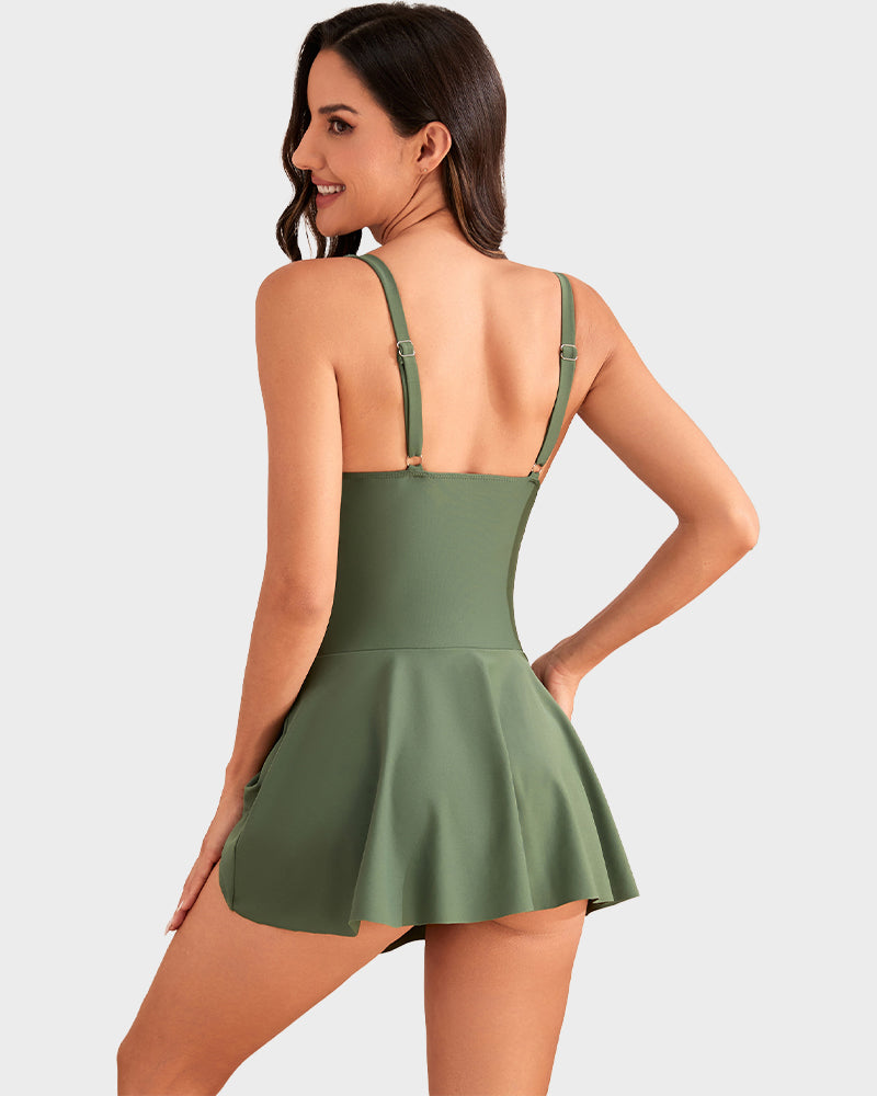 👙Liquidação de Verão 50% OFF💃Maiô Feminino Modelador com Nó Tie Knot