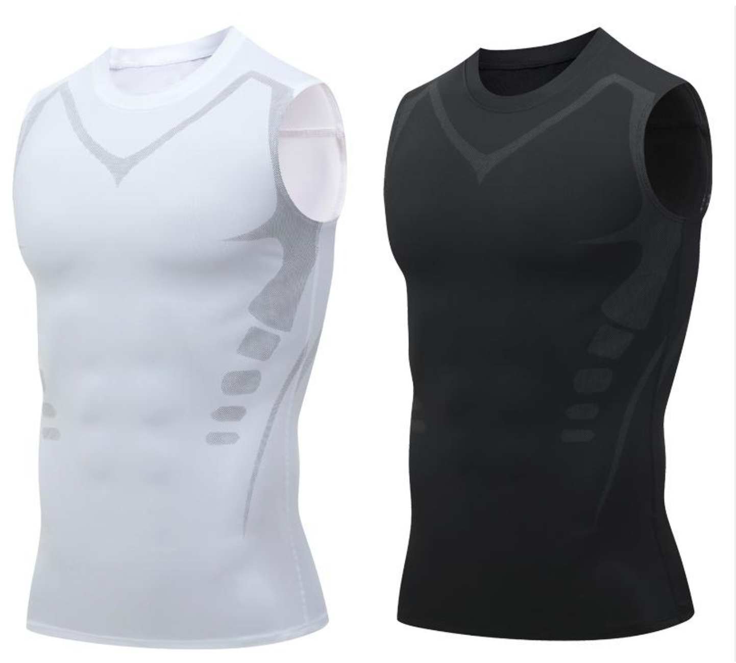🥳PROMOÇÃO IMPERDÍVEL DE 2026🥳💞MAIS DE 50 MIL VENDIDOS!🛡️💎 50% DE DESCONTO! Colete Modelador Iônico – Compressão refrescante, suaviza a barriga e os flancos. Invisível sob as camisetas.💪✨