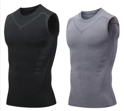 🥳PROMOÇÃO IMPERDÍVEL DE 2026🥳💞MAIS DE 50 MIL VENDIDOS!🛡️💎 50% DE DESCONTO! Colete Modelador Iônico – Compressão refrescante, suaviza a barriga e os flancos. Invisível sob as camisetas.💪✨