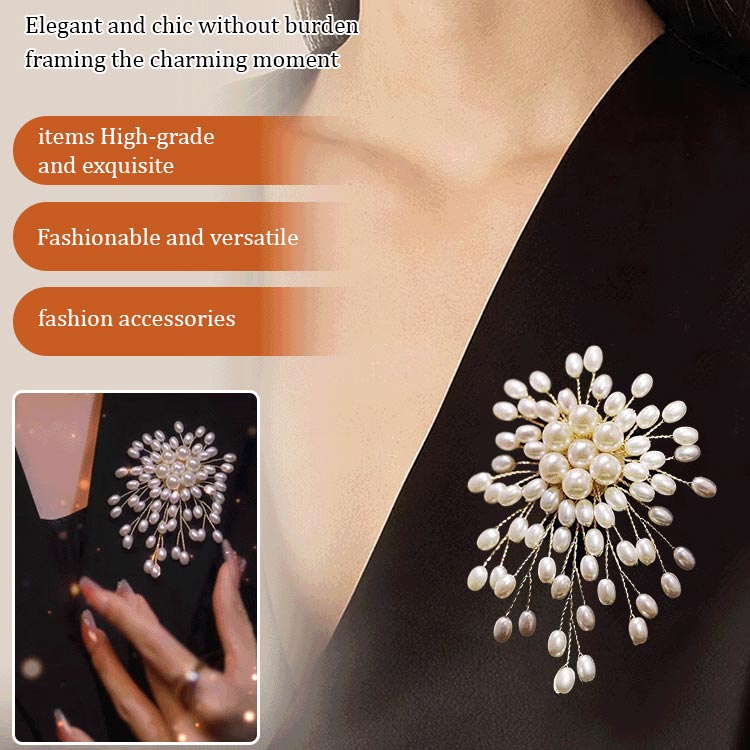 Elegância Redefinida: O Broche de Pérolas Essencial para Cada Mulher Sofisticada! ✨