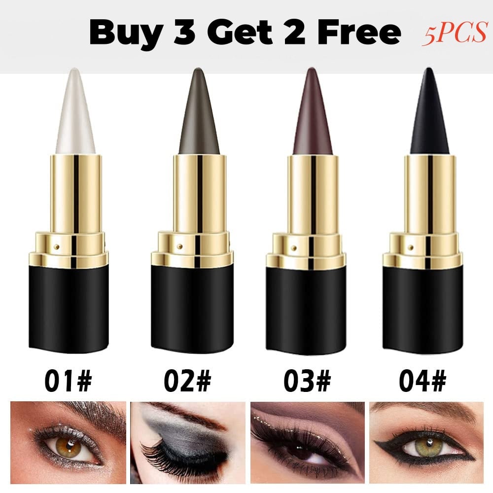 📢Compre 1 e ganhe 1 grátis⏰Conjunto de delineador em gel preto de 2 peças, delineador à prova d'água e à prova de manchas