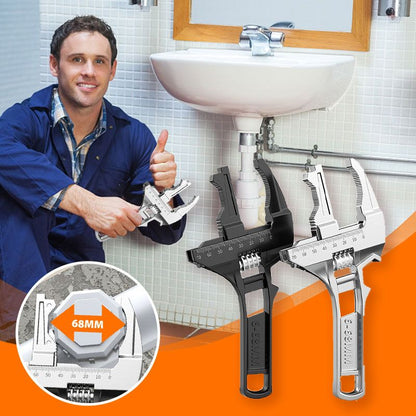 ⏳Desconto limitado de 50%💥Chave reversível para pias com abertura de 6-68 mm