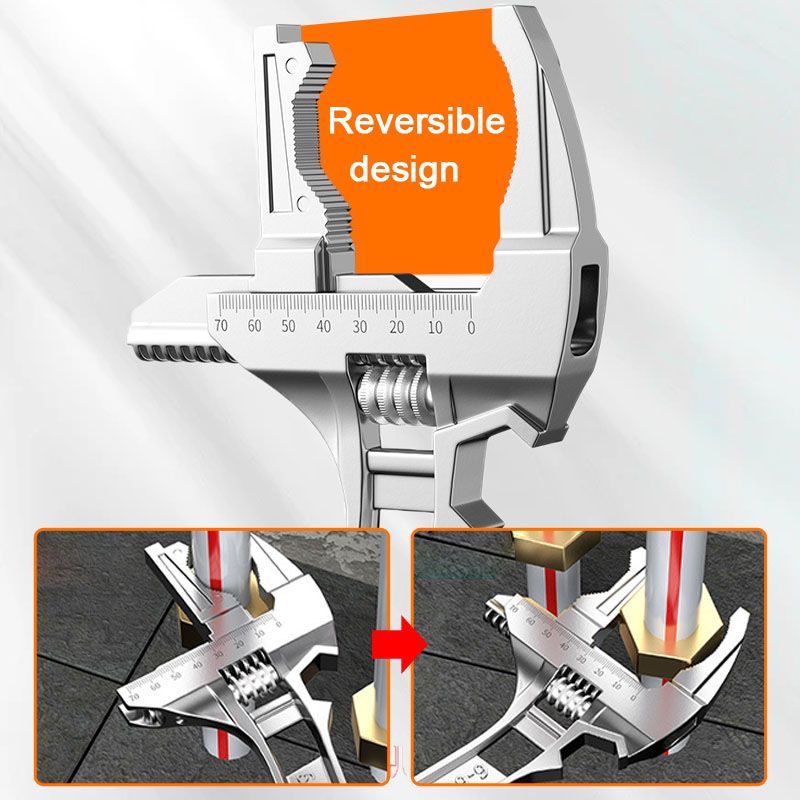 ⏳Desconto limitado de 50%💥Chave reversível para pias com abertura de 6-68 mm
