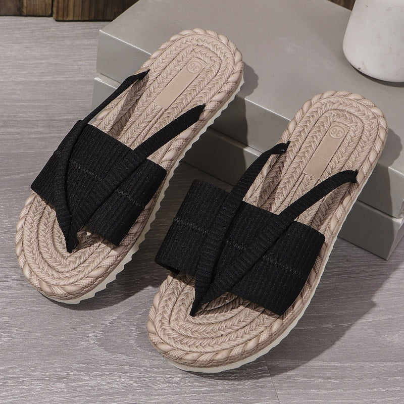 Chinelos de verão casuais e confortáveis para mulher