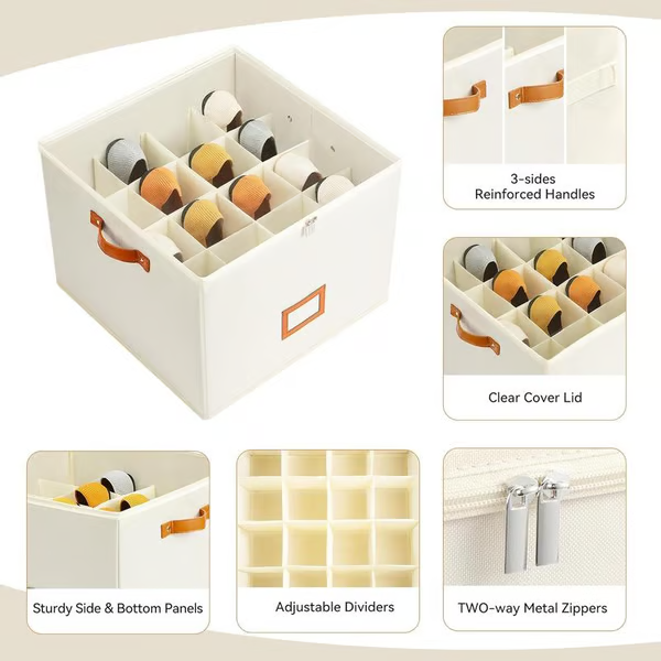 👟 Schoenen Organizer – 16 Vakken & Ruimtebesparend