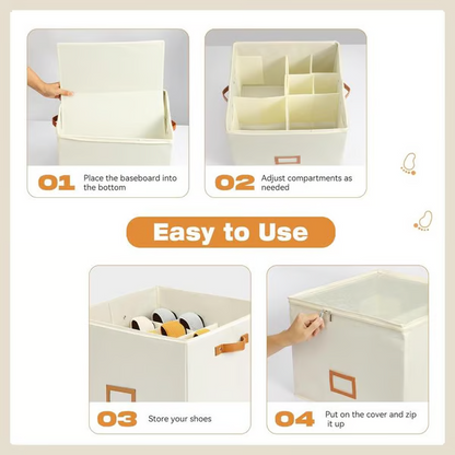 👟 Schoenen Organizer – 16 Vakken & Ruimtebesparend