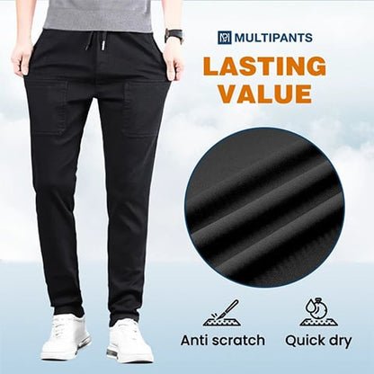 🔥 ÚLTIMO DIA DE LIQUIDAÇÃO – 70% DE DESCONTO 🏆 Calça Cargo Multi Bolsos – Alta Elasticidade e Resistente ✨