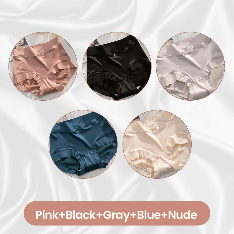 Cueca Premium de Cetim Antibacteriana e Absorvente de Humidade