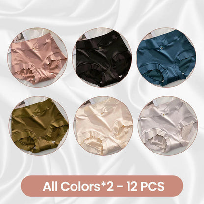 Cueca Premium de Cetim Antibacteriana e Absorvente de Humidade