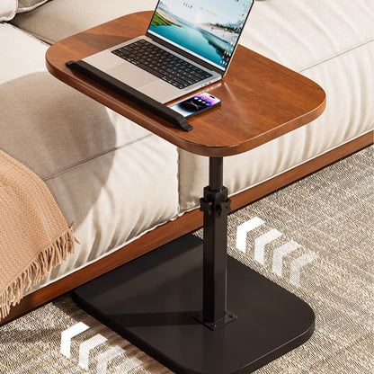 Mesa dobrável ajustável em forma de C
