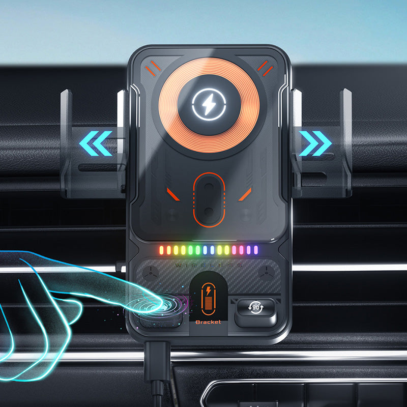 ⏳Oferta especial por tempo limitado⏰Novo suporte sem fios para carregamento rápido no carro (2026)