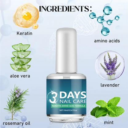 Óleo Nutritivo para Unhas de Secagem Rápida com Alto Brilho