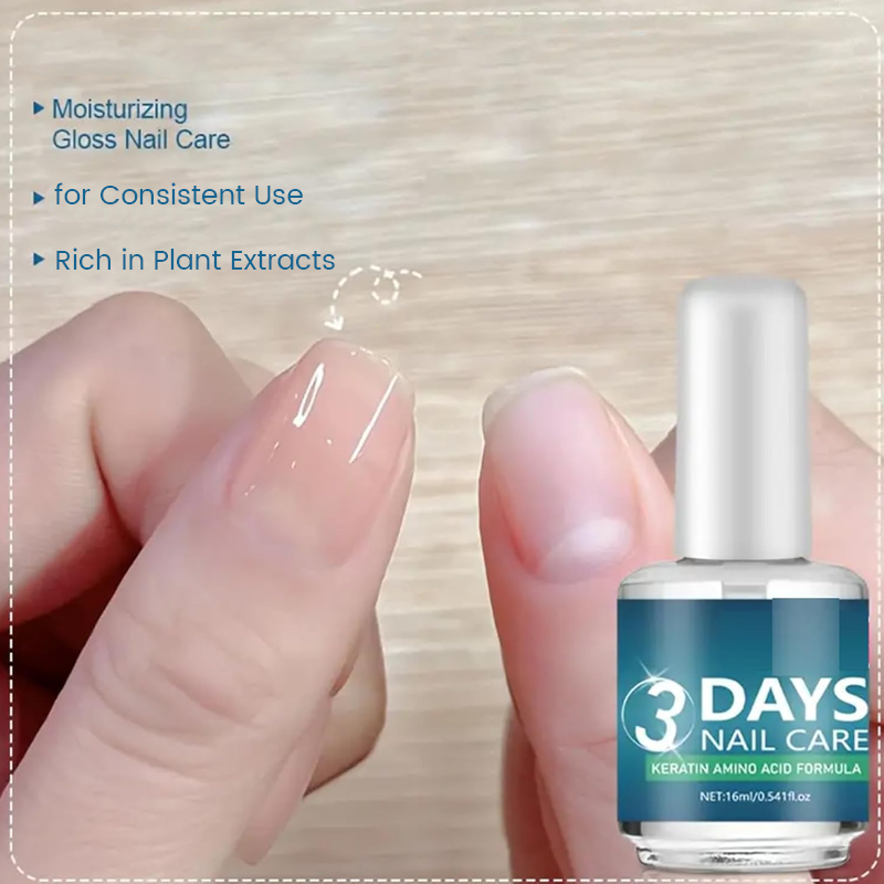 Óleo Nutritivo para Unhas de Secagem Rápida com Alto Brilho