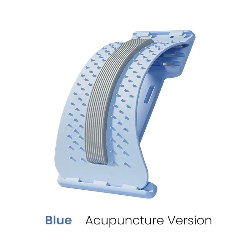 🩹 50% DE DESCONTO EM PROMOÇÃO RELÂMPAGO! ⚡ Alongador Lombar – Suporte Ergonômico para a Coluna, Níveis de Alongamento Ajustáveis, Leve e Portátil 🪑