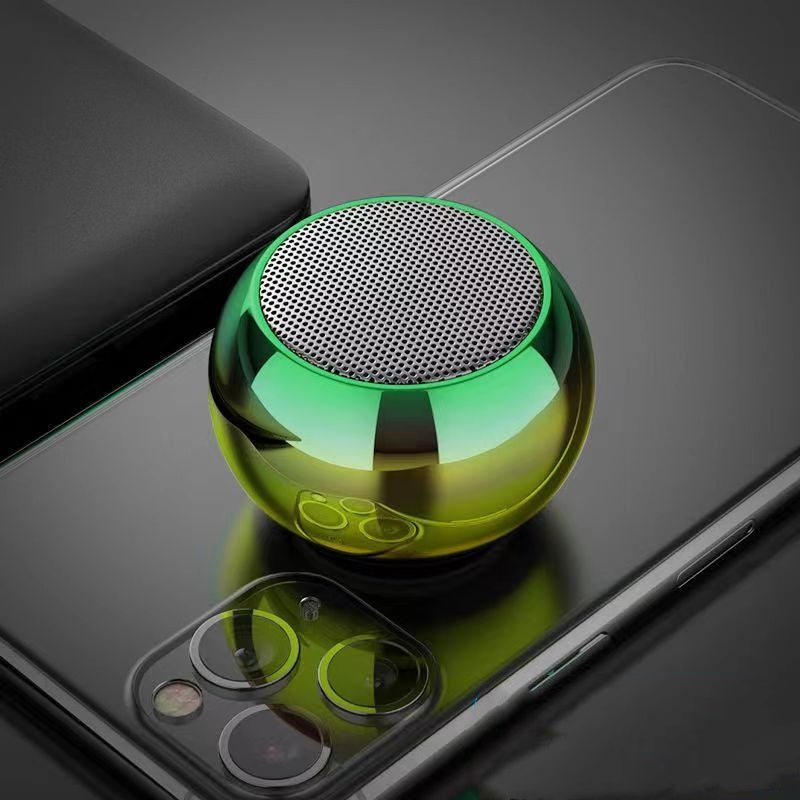 Mini Hi‑Fi Speaker – 360° sound, deep bass. Aluminium alloy, skin‑friendly. 16hrs non‑stop music. A pocket‑sized concert. 🛡️🕊️