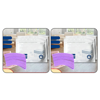 Toalhetes para o chão solúveis em água – Basta colocá-los na água, sem necessidade de medir. Limpa e dá brilho a todos os tipos de chão. Seguro e sem deixar marcas. Embalagem com 120 toalhetes. O seu aliado diário. 🧹💧