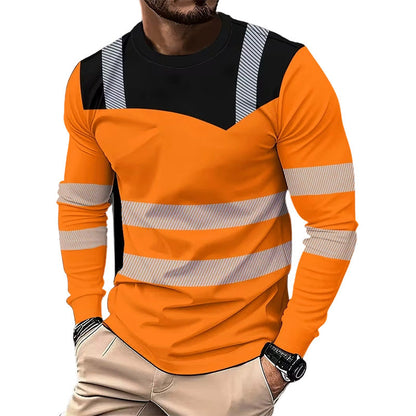 ✨🏃 Camisa esportiva de alta visibilidade leve, respirável e ideal para atividades ao ar livre