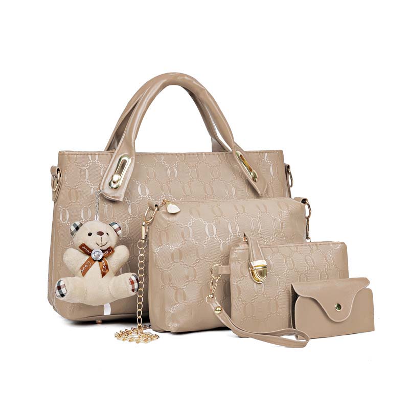 Women's Versatile 4-Piece Handbag Set