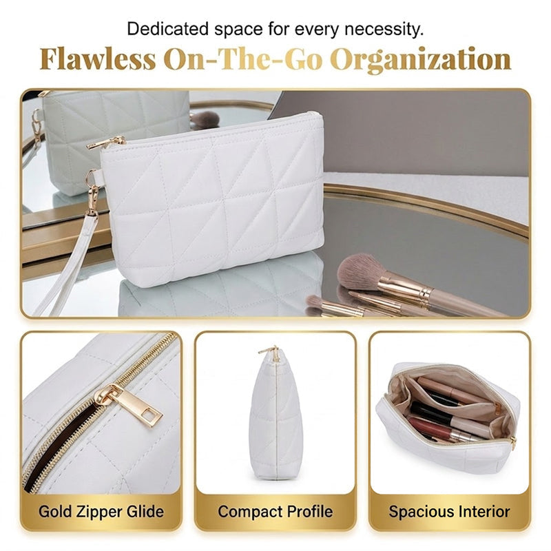 ✨👜 Conjunto feminino 4 bolsas acolchoadas elegante e versátil para o dia a dia