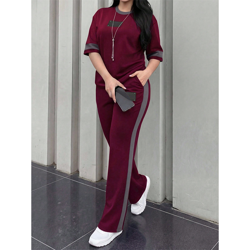 ✨👕 Conjunto feminino 2 peças confortável e estiloso para uso diário