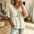 🌿👚 Blusa feminina boho com franjas vazadas – estilo leve e elegante