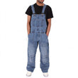 ✨👖 Macacão Jeans Masculino Casual – Conforto, Bolsos Práticos e Estilo Vintage Durável