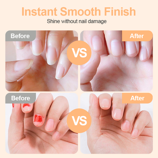 💅✨ Cortador de Unhas Elétrico 2 em 1 – Corte, Lixe e Deixe as Unhas Perfeitas com Segurança