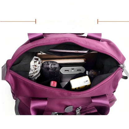 🔥Desconto de 50% no último dia!🔥Saco de compras impermeável de grande capacidade para mulher
