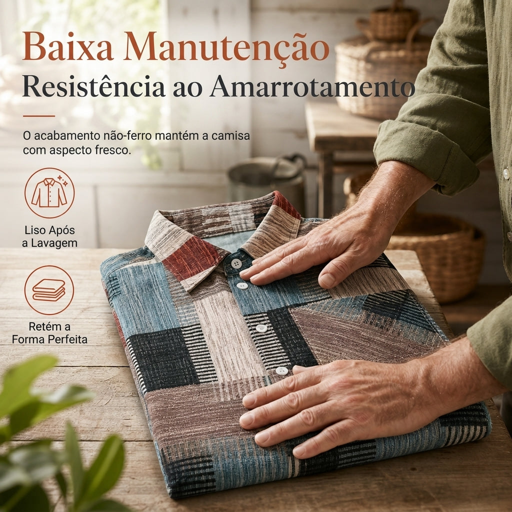 Camisa de manga longa xadrez com corte solto casual, casaco plus size com proteção solar para primavera e outono